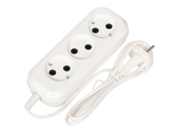 Сетевой удлинитель 3гн 10м  РС-3  ( ШВВП ) "ОБИХОД"  (У-50)