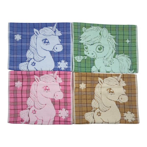 Полотенце кухонное 35*75см махровое Лошадка