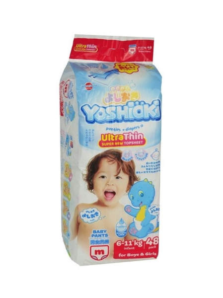 Подгузники-трусики Ultra-Thin YOSHIOKI р. М 6-11 кг 48шт
