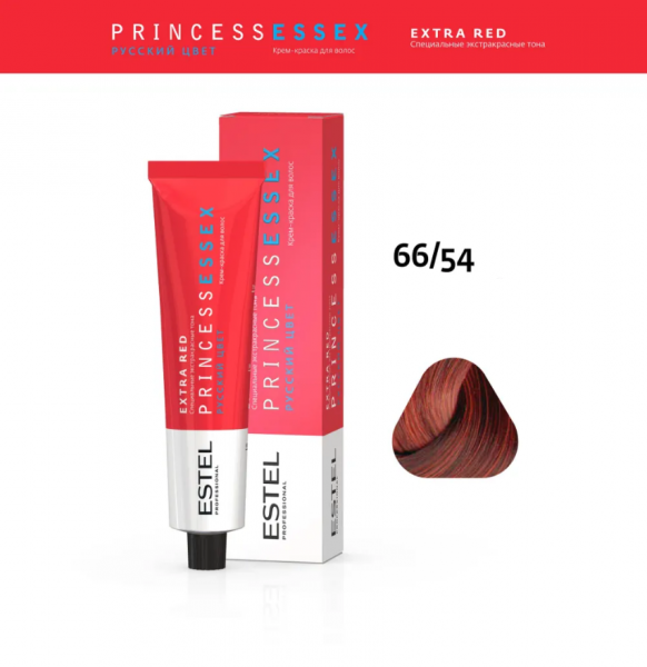 Professional ESSEX PRINCESS EXTRA RED 66/54 темно-русый красно-медный 60мл (У-40)