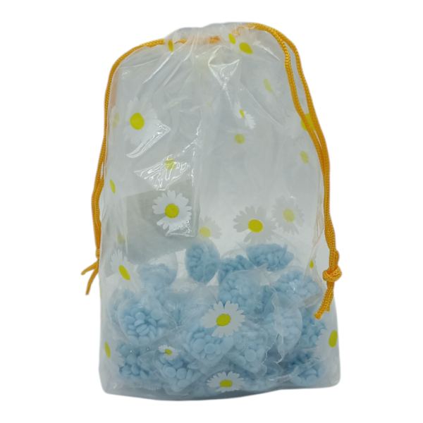 Кондиционер для белья  90г в гранулах голубой