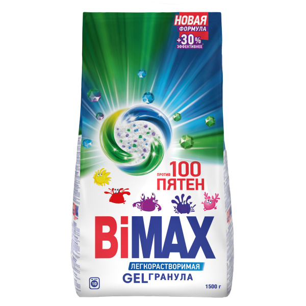 СМС Bi Max Компакт автомат 1,5кг 100 пятен /080/86008/965-1/1011-1/ (У-6)