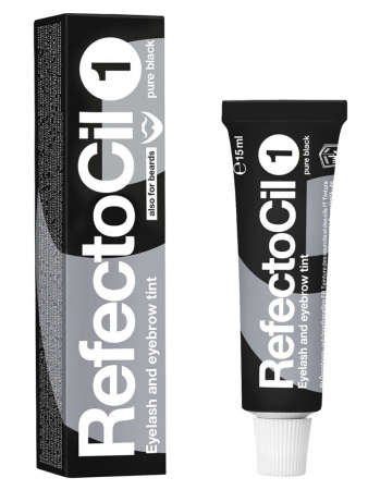 Краска для бровей и ресниц RefectoCil 15мл № 1 черная