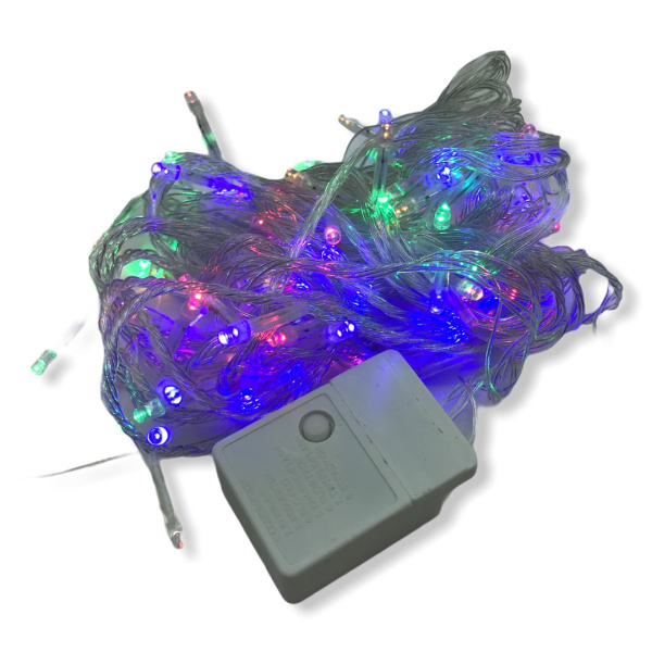 Гирлянда 80 ламп 9,0м цветная