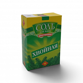 Соль для ванн 400г Хвойная (У-32)