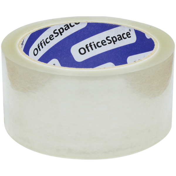 Скотч 48мм* 66м 40мкм прозрачный Office Space (У-36)