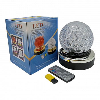 Диско-шар LED 15*12см