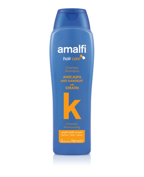 Шампунь Amalfi 750мл Keratin Anti-dandfuff от перхоти, для всех типов волос (У-16) /5015/