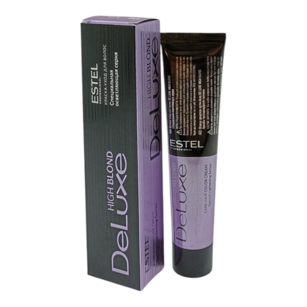 Professional DE LUXE HIGH BLOND 113 пепельно-золот. блондин ультра 60мл (У-20)