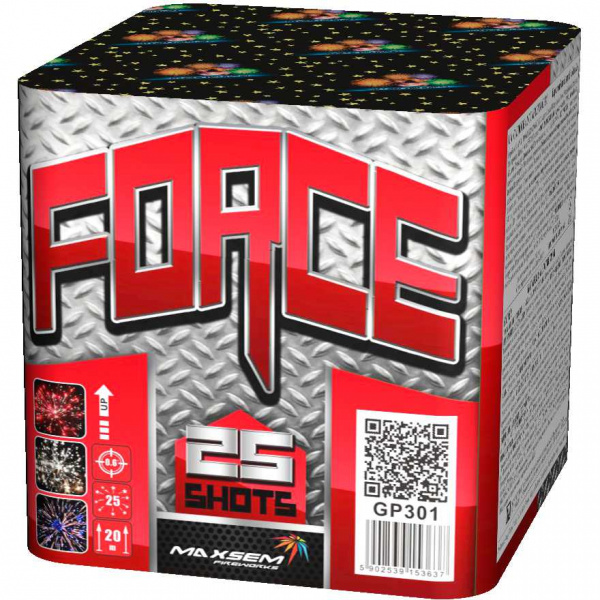 Батарея салютов Force (0,6"х25) /24/1/