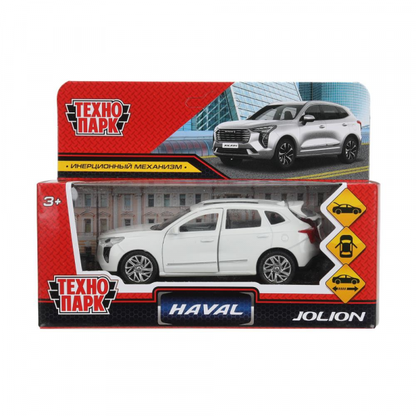 Машина инерц. "Технопарк" Haval Jolion открываются двери и багажник 12см (У-72)