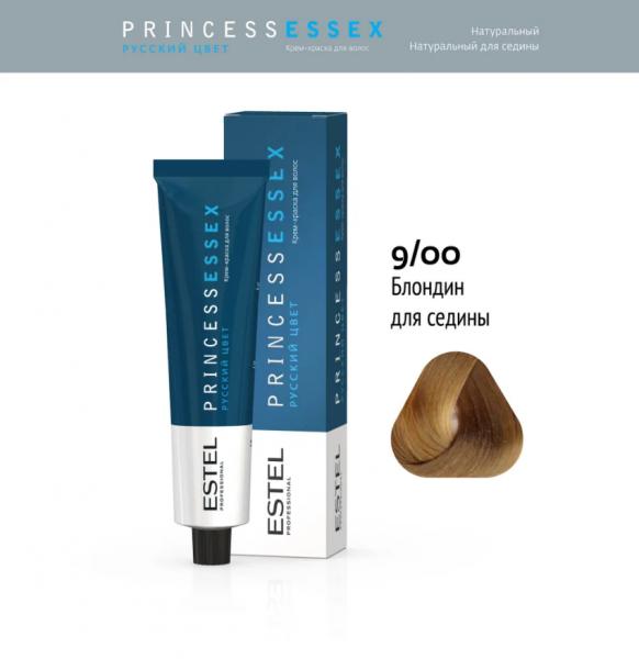 Professional ESSEX PRINCESS  9/00 блондин для седины 60мл (У-40)