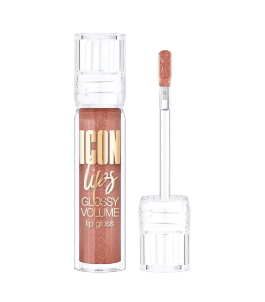 Блеск для губ Luxvisage ICON lips glossy volume 3,4г т. 506 Карамельно-бежевый