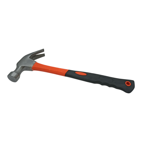 Молоток-гвоздодер 500г пластиковая рукоятка /500G/