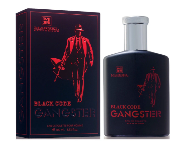 Туалетная вода мужская 100мл Marsel Gangster Black Code