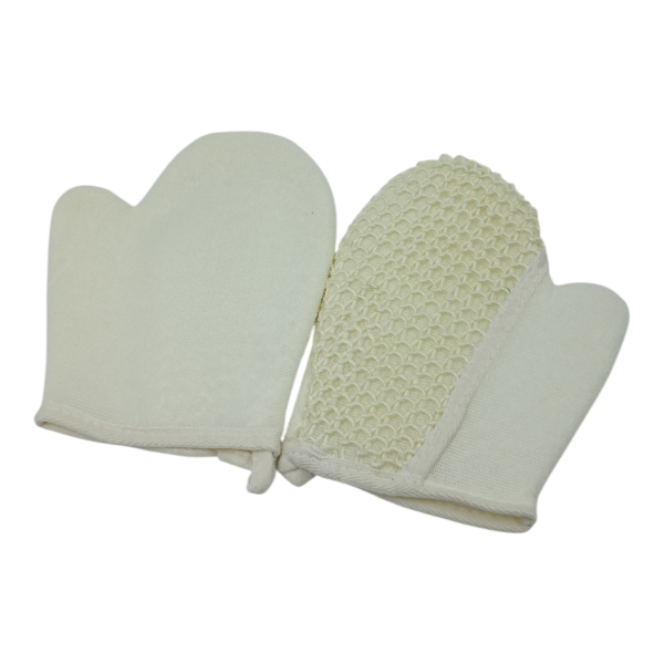 Мочалка для тела "Варежка" 21*17см