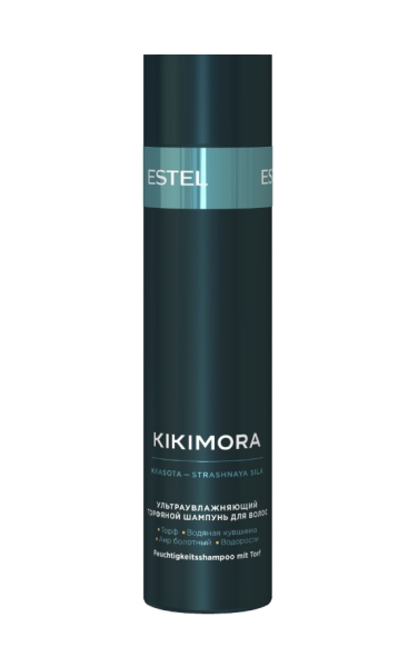 ESTEL Kikimora KIKI/S250 Шампунь для волос торфяной ультраувлажняющий 250мл (У-20)