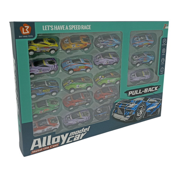 Игровой набор "Машинки" инерционные 18шт 