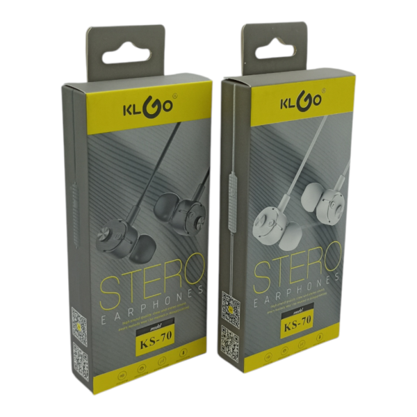 Наушники проводные вакуумные KLGO