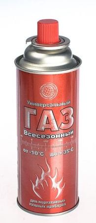 Газ универсальный Всесезонный 400мл/520см³ Сибиар /921320/09.02.103.20/12