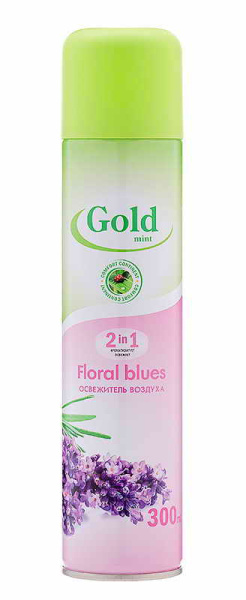 Освежитель воздуха Gold Wind 300мл Floral blues (У-12)