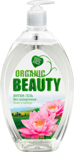 Гель для интимной гигиены Organic Beauty 500мл лотос и бамбук (У-8)