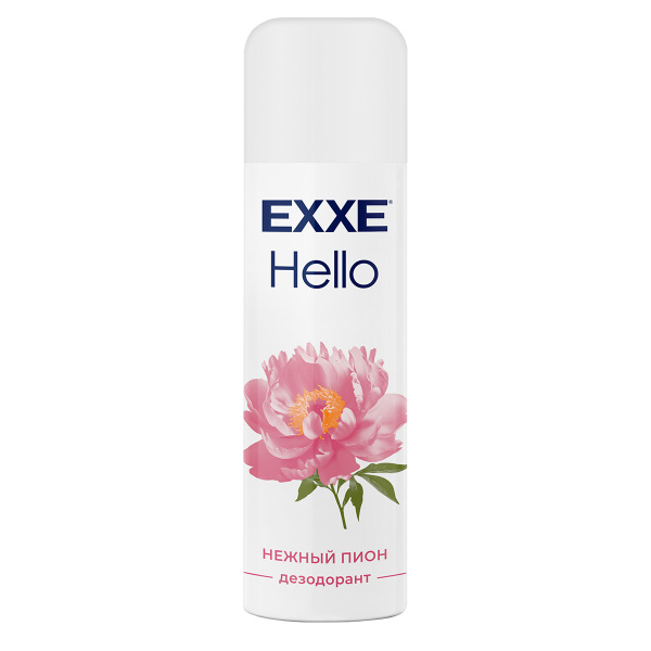 Дезодорант жен. Exxe Hello aer 150мл Нежный пион