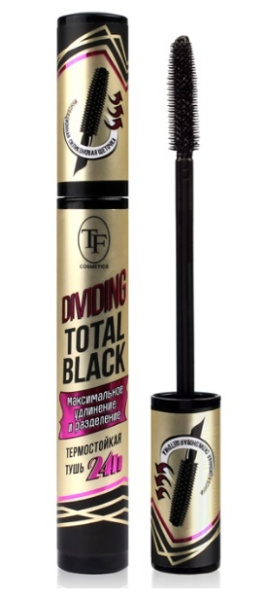 Тушь для ресниц TF Dividing Total Black т. черный (У-12)