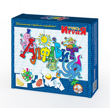 Игра обучающая Учись играя "Алфавит" (У-14)