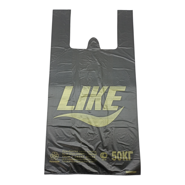 Пакет майка 30х54см ПНД Like (У-50) 
