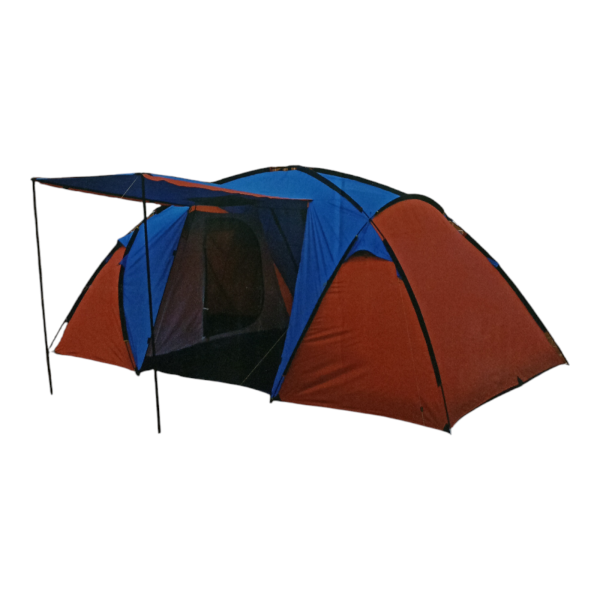 Палатка туристическая 6-ти местная (150+160+150)*220*h200см /1912/