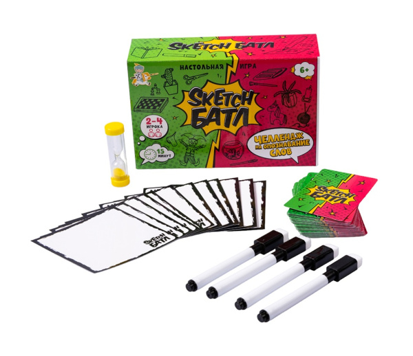 Игра настольная "SKETCH БАТЛ" (У-10)