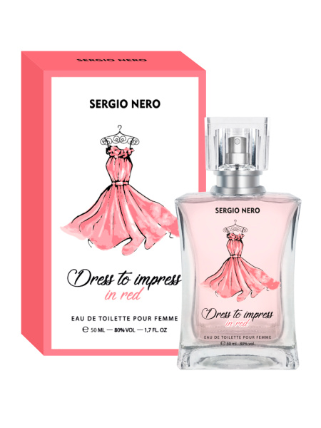 Т/вода женская  50мл Dress to impress in red