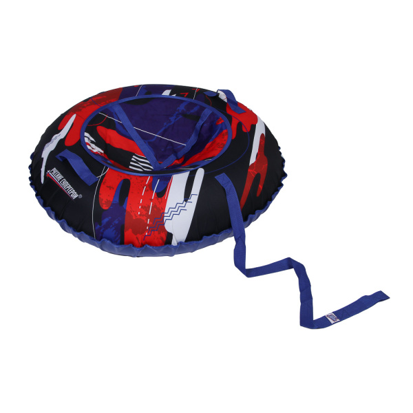 Санки-ватрушка d-100см By Sport оксфорд 600D, ПВХ, бутиловая камера R15, Русские Супергерои (У-10)