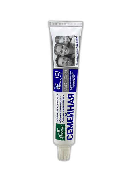 Зубная паста Весна Семейная  90мл классическая (У-48) Зубная паста Весна Семейная  90мл классическая (У-48)